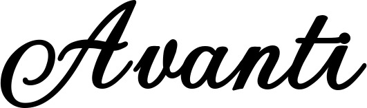 Bootsname 'Avanti' angezeigt als 'Bootsbeschriftung Klassisch 69'