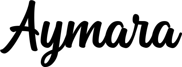 Bootsname 'Aymara' angezeigt als 'Bootsbeschriftung Klassisch 43'