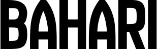 Vorschau des Bootsnamens "Bahari" als Schriftzug für "Bootsbeschriftung Neu 58"