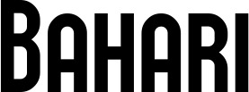 Vorschau des Bootsnamens "Bahari" als Schriftzug für "Bootsbeschriftung Neu 43"