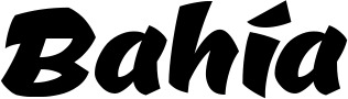 Vorschau des Bootsnamens "Bahía" als Schriftzug für "Bootsbeschriftung Neu 39"