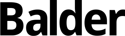 Vorschau des Bootsnamens "Balder" als Schriftzug für "Bootsbeschriftung Fett 07"