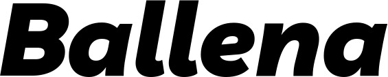 Vorschau des Bootsnamens "Ballena" als Schriftzug für "Bootsbeschriftung Kursiv 06"