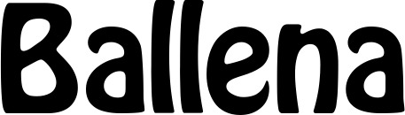Vorschau des Bootsnamens "Ballena" als Schriftzug für "Bootsbeschriftung Fett 01"