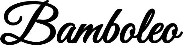 Vorschau des Bootsnamens "Bamboleo" als Schriftzug für "Bootsbeschriftung Klassisch 68"