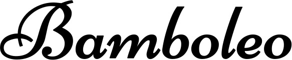 Vorschau des Bootsnamens "Bamboleo" als Schriftzug für "Bootsbeschriftung Klassisch 84"