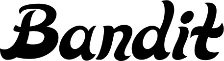 Vorschau des Bootsnamens "Bandit" als Schriftzug für "Bootsbeschriftung Klassisch 33"