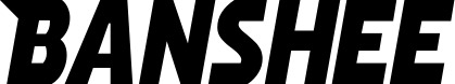 Vorschau des Bootsnamens "Banshee" als Schriftzug für "Bootsbeschriftung Neu 15"