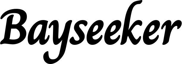 Vorschau des Bootsnamens "Bayseeker" als Schriftzug für "Bootsbeschriftung Klassisch 51"