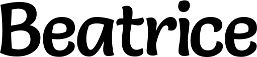 Vorschau des Bootsnamens "Beatrice" als Schriftzug für "Bootsbeschriftung Klassisch 94"