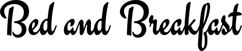 Vorschau des Bootsnamens "Bed and Breakfast" als Schriftzug für "Style Klassisch 63"