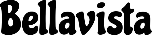 Vorschau des Bootsnamens "Bellavista" als Schriftzug für "Bootsbeschriftung Klassisch 53"
