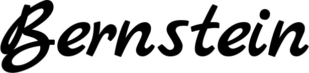 Vorschau des Bootsnamens "Bernstein" als Schriftzug für "Bootsbeschriftung Klassisch 77"