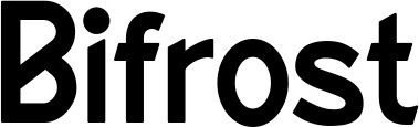 Vorschau des Bootsnamens "Bifrost" als Schriftzug für "Bootsbeschriftung Neu 66"
