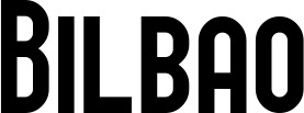 Vorschau des Bootsnamens "Bilbao" als Schriftzug für "Bootsbeschriftung Neu 43"