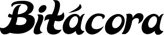 Vorschau des Bootsnamens "Bitácora" als Schriftzug für "Bootsbeschriftung Klassisch 33"