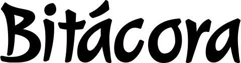 Vorschau des Bootsnamens "Bitácora" als Schriftzug für "Bootsbeschriftung Klassisch 72"