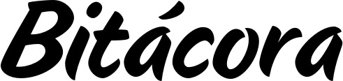 Vorschau des Bootsnamens "Bitácora" als Schriftzug für "Bootsbeschriftung Klassisch 19"