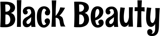 Vorschau des Bootsnamens "Black Beauty" als Schriftzug für "Bootsbeschriftung Neu 68"