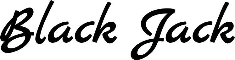 Bootsname 'Black Jack' angezeigt als 'Bootsbeschriftung Klassisch 45'