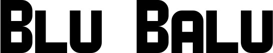 Vorschau des Bootsnamens "Blu Balu" als Schriftzug für "Style Neu 34"