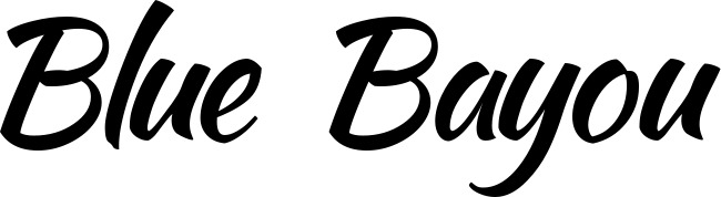 Bootsname 'Blue Bayou' angezeigt als 'Bootsbeschriftung Klassisch 73'