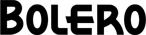 Vorschau des Bootsnamens "Bolero" als Schriftzug für "Bootsbeschriftung Neu 26"
