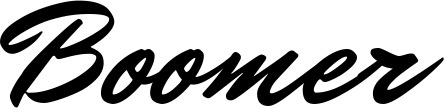 Bootsname 'Boomer' angezeigt als 'Bootsbeschriftung Klassisch 82'