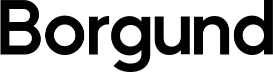 Vorschau des Bootsnamens "Borgund" als Schriftzug für "Bootsbeschriftung Fett 27"