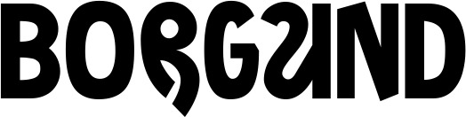 Vorschau des Bootsnamens "Borgund" als Schriftzug für "Bootsbeschriftung Neu 59"