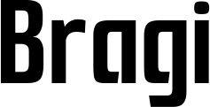 Vorschau des Bootsnamens "Bragi" als Schriftzug für "Bootsbeschriftung Neu 69"