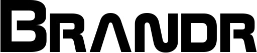 Vorschau des Bootsnamens "Brandr" als Schriftzug für "Bootsbeschriftung Neu 16"