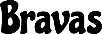 Vorschau des Bootsnamens "Bravas" als Schriftzug für "Bootsbeschriftung Klassisch 53"