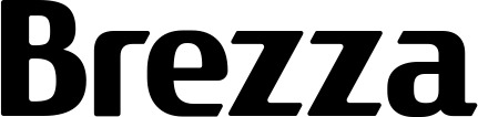 Vorschau des Bootsnamens "Brezza" als Schriftzug für "Bootsbeschriftung Fett 22"