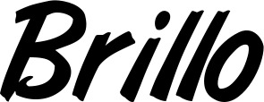 Vorschau des Bootsnamens "Brillo" als Schriftzug für "Bootsbeschriftung Klassisch 38"