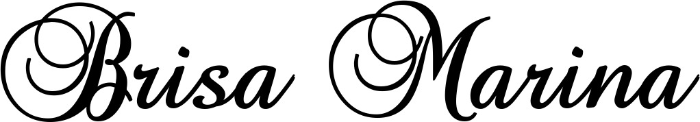 Vorschau des Bootsnamens "Brisa Marina" als Schriftzug für "Bootsbeschriftung Klassisch 02-A"