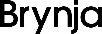 Vorschau des Bootsnamens "Brynja" als Schriftzug für "Bootsbeschriftung Fett 19"