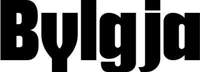 Vorschau des Bootsnamens "Bylgja" als Schriftzug für "Bootsbeschriftung Neu 30"