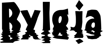 Vorschau des Bootsnamens "Bylgja" als Schriftzug für "Bootsbeschriftung Neu 13"
