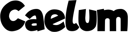 Vorschau des Bootsnamens "Caelum" als Schriftzug für "Bootsbeschriftung Neu 48"