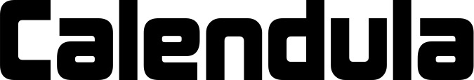 Vorschau des Bootsnamens "Calendula" als Schriftzug für "Bootsbeschriftung Neu 25"