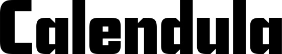 Vorschau des Bootsnamens "Calendula" als Schriftzug für "Bootsbeschriftung Neu 11"