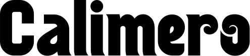 Vorschau des Bootsnamens "Calimero" als Schriftzug für "Bootsbeschriftung Neu 32"