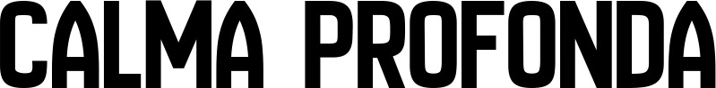 Vorschau des Bootsnamens "Calma Profonda" als Schriftzug für "Bootsbeschriftung Neu 58"