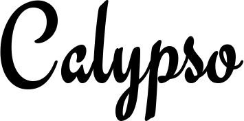 Bootsname 'Calypso' angezeigt als 'Bootsbeschriftung Klassisch 63'
