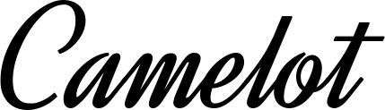 Vorschau des Bootsnamens "Camelot" als Schriftzug für "Style Klassisch 44"