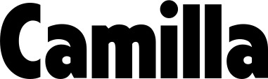 Vorschau des Bootsnamens "Camilla" als Schriftzug für "Bootsbeschriftung Fett 24"