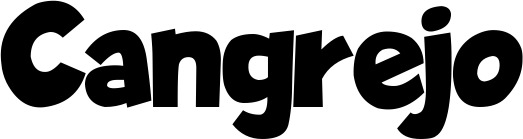 Vorschau des Bootsnamens "Cangrejo" als Schriftzug für "Style Neu 48"