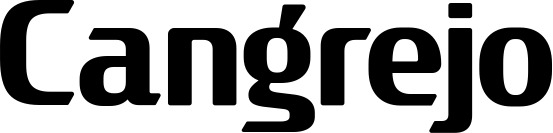 Vorschau des Bootsnamens "Cangrejo" als Schriftzug für "Bootsbeschriftung Fett 22"