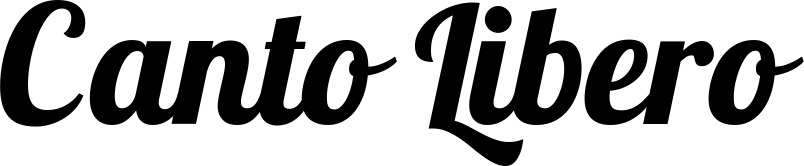 Vorschau des Bootsnamens "Canto Libero" als Schriftzug für "Bootsbeschriftung Neu 60"